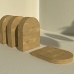 furniture coasters large: The Oversized Solution Your Tables Deserve